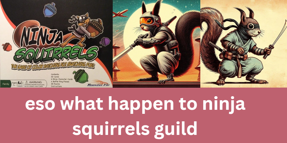 eso what happen to ninja squirrels guild