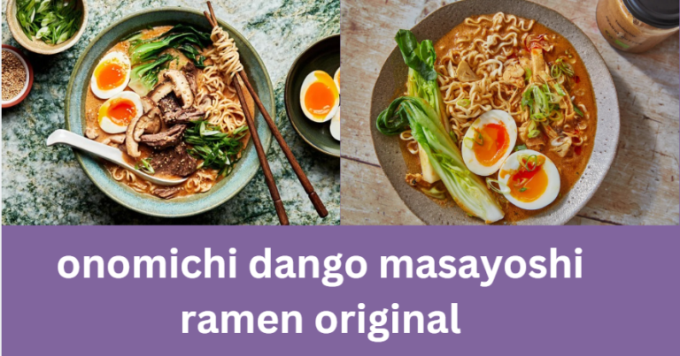 Onomichi Dango Masayoshi Ramen Original: A Unique Fusion of Japanese Flavors