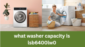 What Washer Capacity is LSB6400LW0